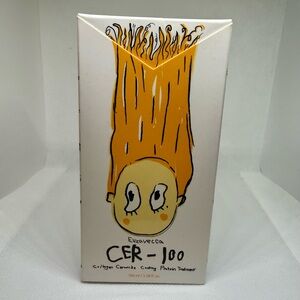 Cer-100 Hair Treatment with Orange Illustration